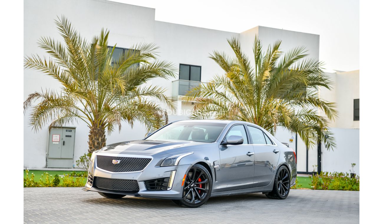 كاديلاك CTS -V 6.2L 640 HP - Sedan - AED 4,485 PM - 0% DP