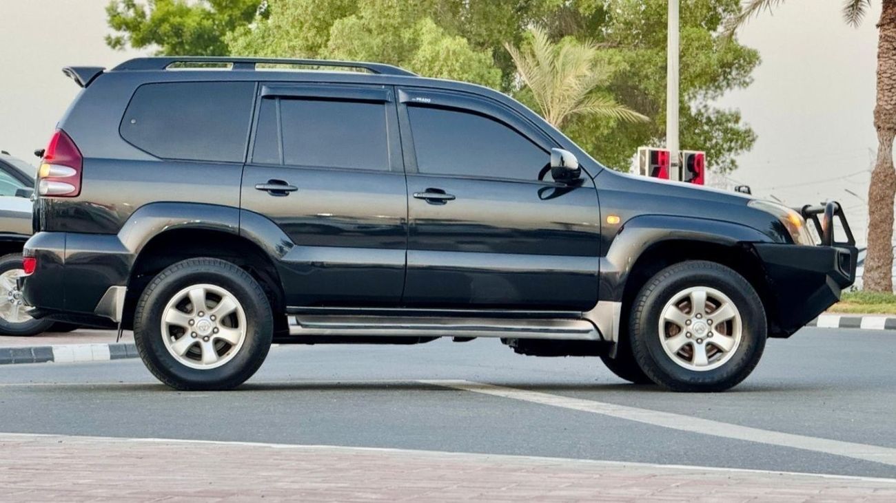 Toyota Prado PREMIUM BULL BAR INSTALLED | RHD | 2007 | 3.0 DIESEL | SIDE FENDER HOOD MIRROR