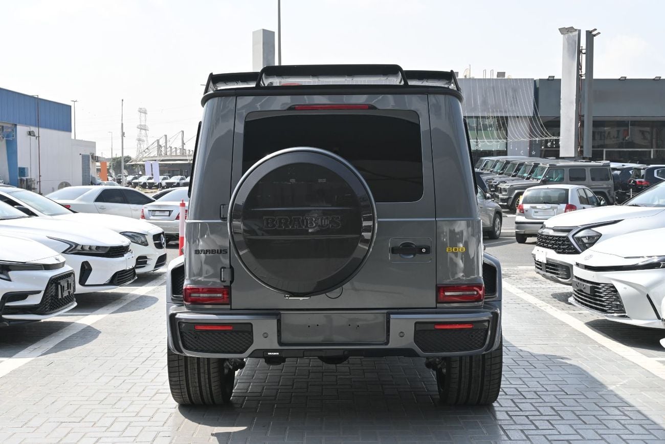 BRABUS G 800 Widestar - Mercedes-AMG G 63 Mercedes Original Brabus G800 4.0-litre V8 Bi-Turbo, Model 2024 Color Silver