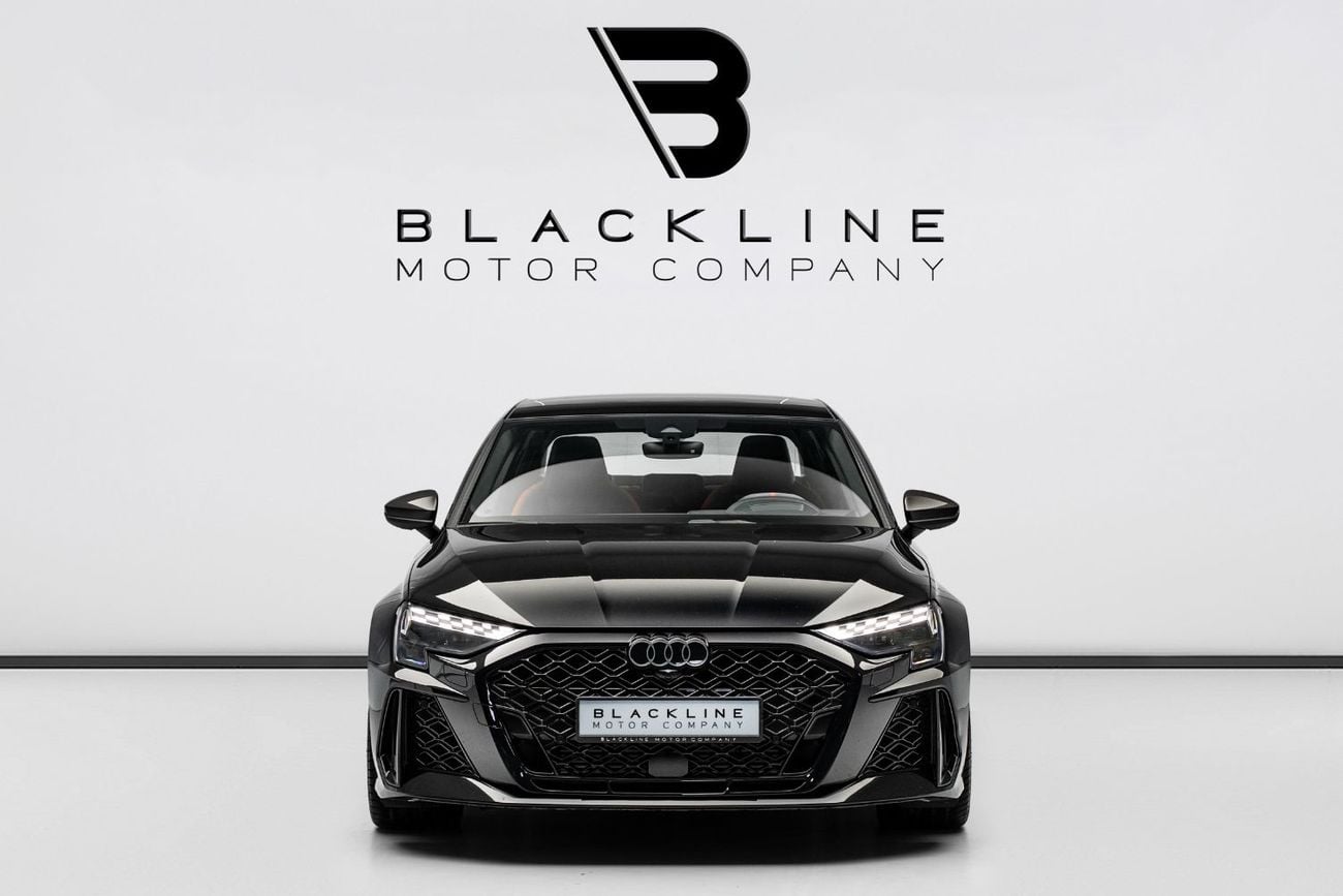 أودي RS3 STD BUY NOW, PAY 2027 | THE BLACKLINE STANDARD | 2030 Audi Warranty & Service Contract, GCC, Low KM'