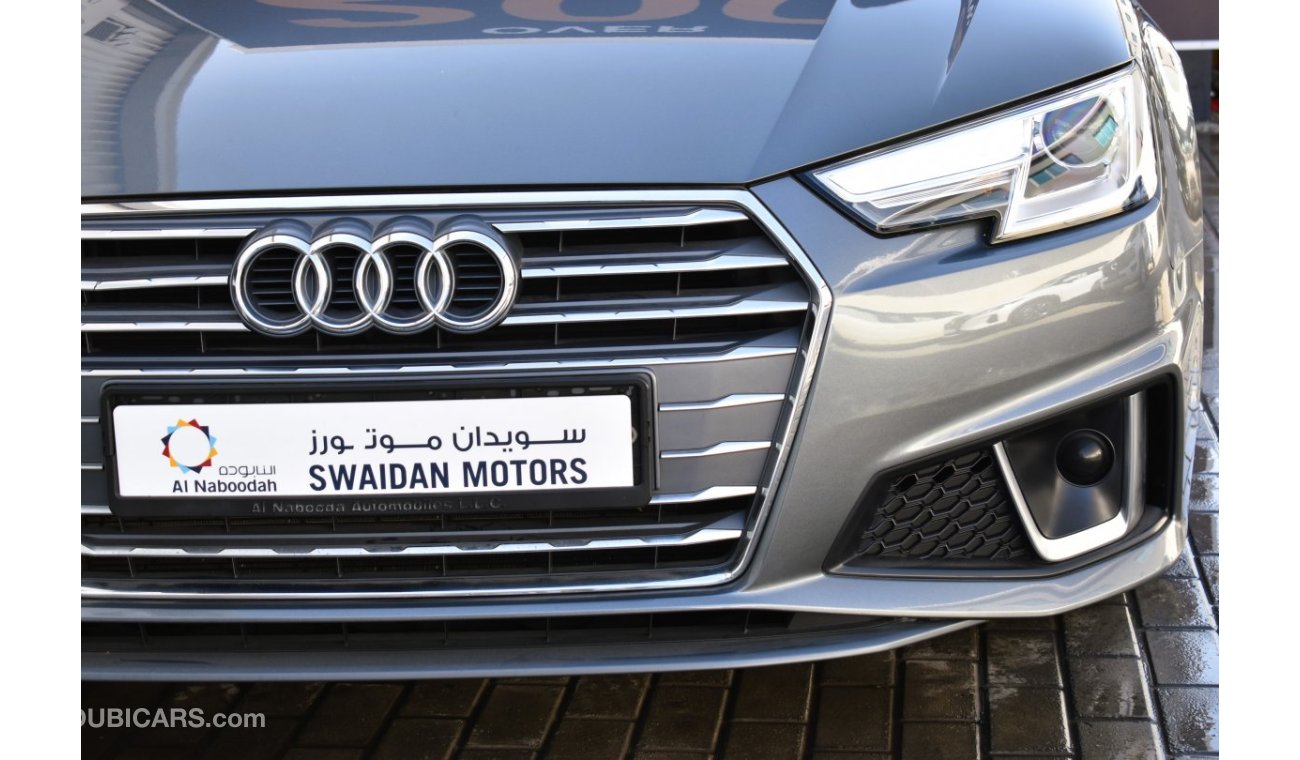 أودي A4 AED 1839 PM | 1.4L 35-TFSI S LINE GCC DEALER WARRANTY