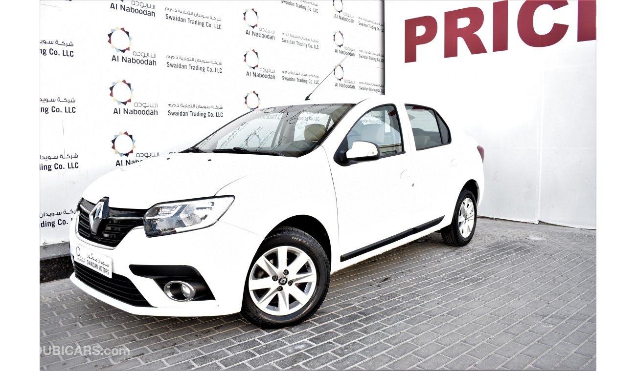 Renault Symbol 1.6L SE 2017 GCC SPECS DEALER WARRANTY