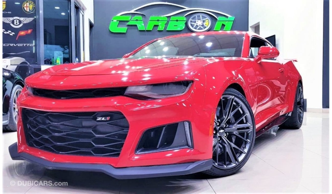 شيفروليه كامارو THE BEAST CAMARO ZL1 2018 MODEL GCC CAR IN A BEAUTIFUL CONDITION FOR ONLY 175K AED