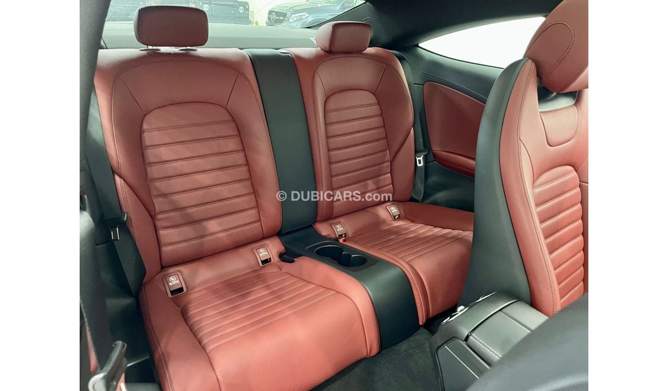 Mercedes-Benz C 200 AMG Pack 2017 Mercedes Benz C200 AMG Coupe, Full Mercedes Service History, New Tyres, Warranty, GCC