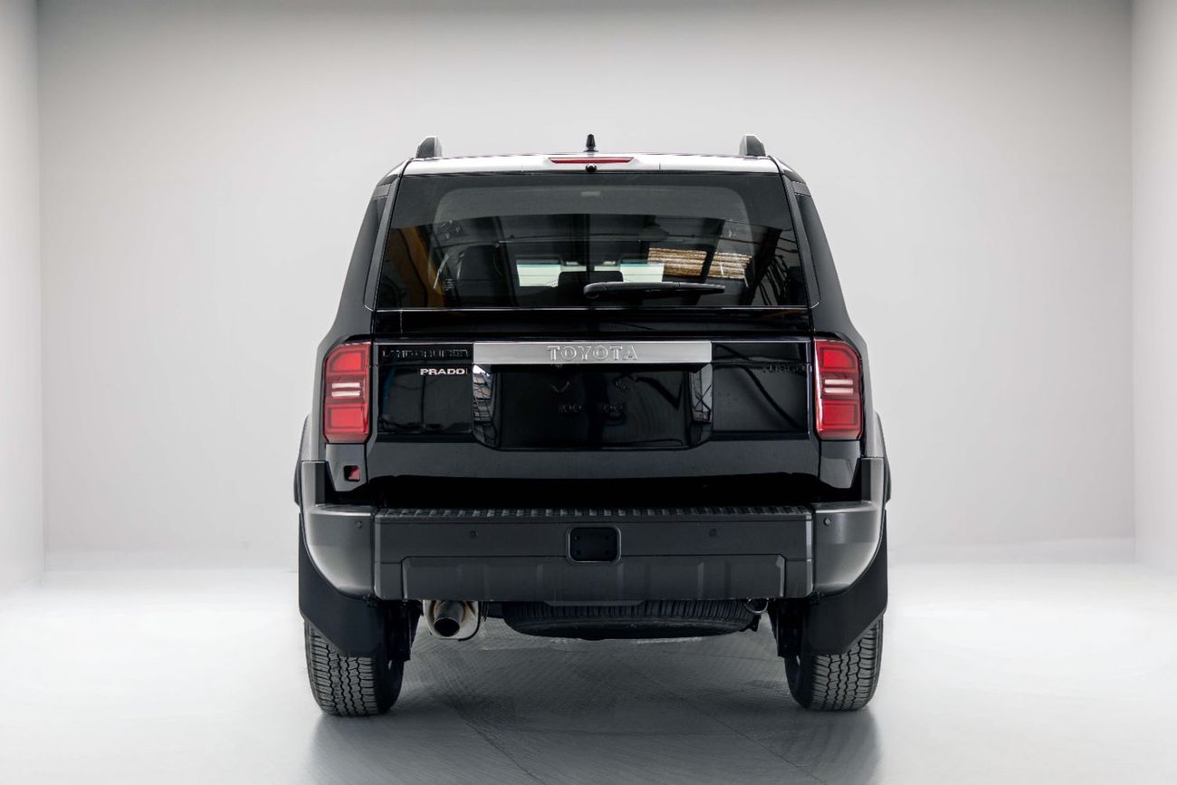 تويوتا برادو 2.4L - Attitude Black Inside Black | Export Only