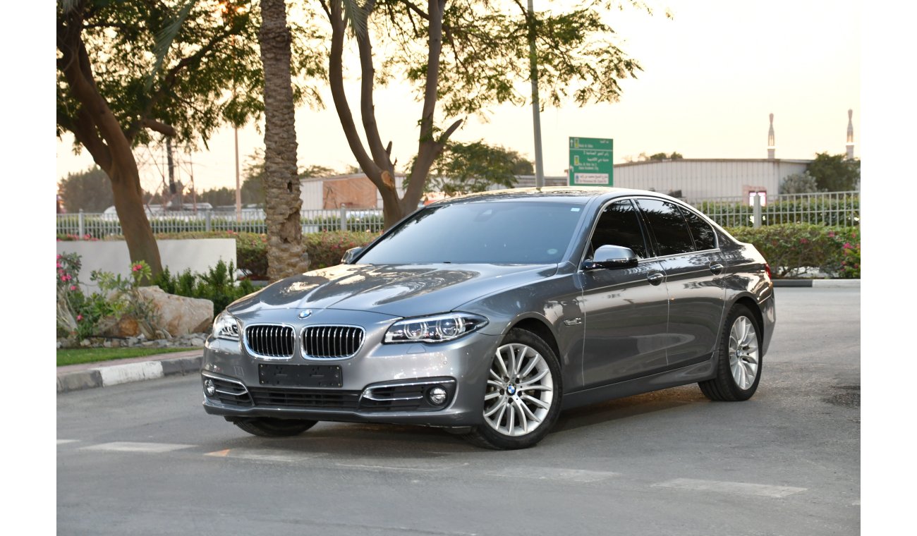 BMW 520i 2014 - V4 TWIN TURBOCHARRGE - XDRIVE - KOREAN SPECS - FULL OPTION - 1315 PER MONTH -