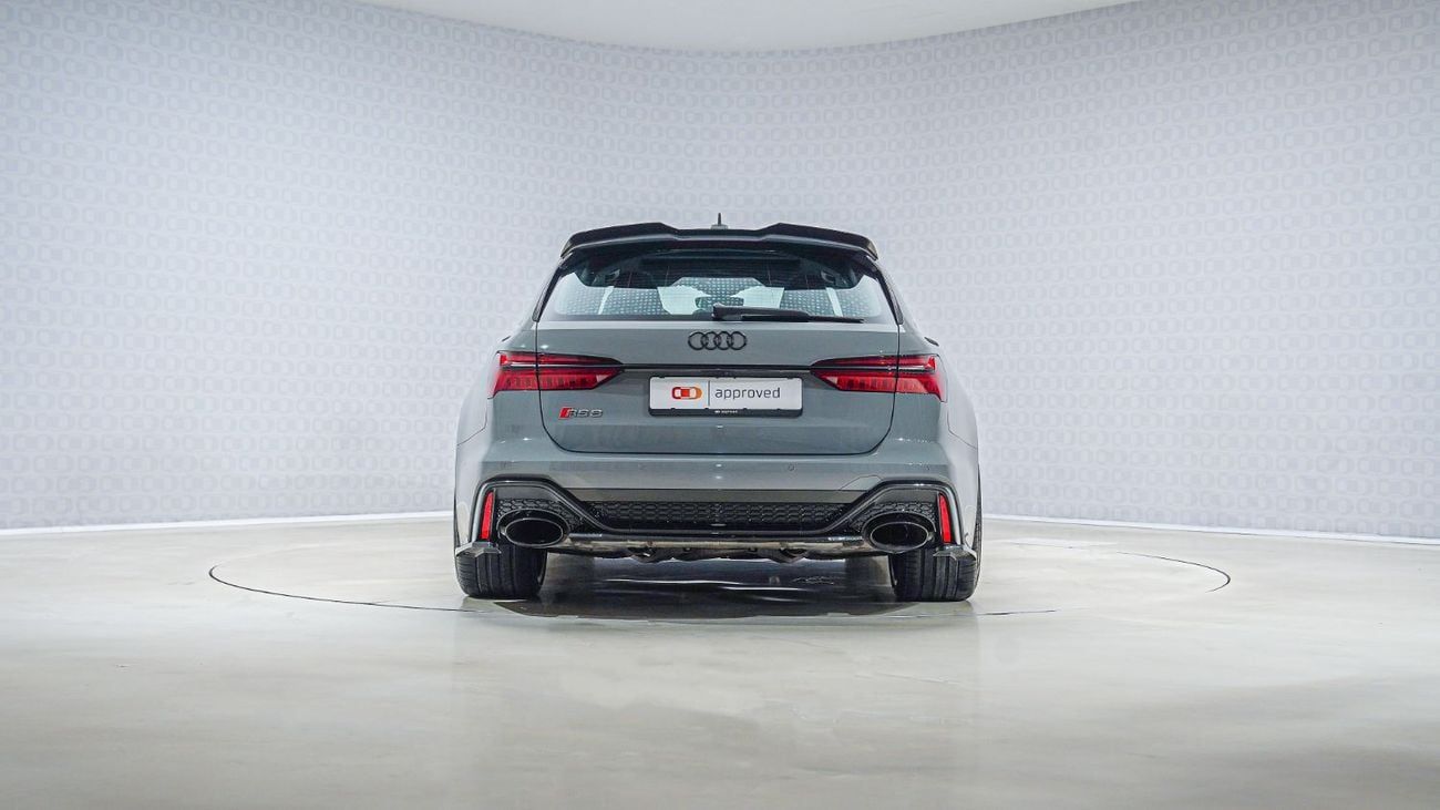 Audi RS6 TFSI quattro 4.0L | AED 4,913 PM | Warranty March 2026 | GCC