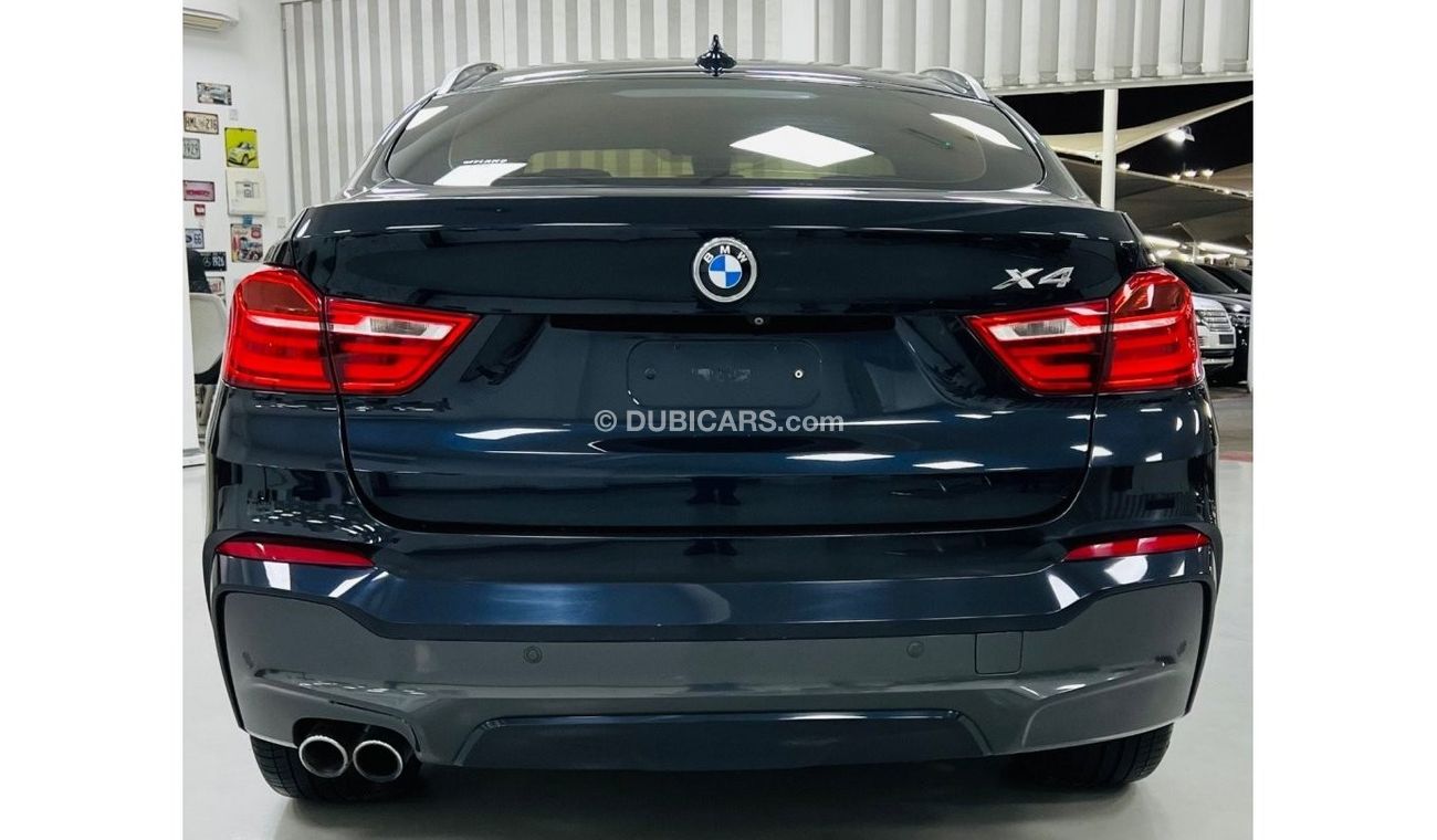 BMW X4 xDrive 35i M Sport GCC .. FSH ... M kit .. Perfect Condition .. V6 .