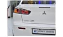 Mitsubishi Lancer EXCELLENT DEAL for our Mitsubishi Lancer EX 2.0 ( 2017 Model ) in White Color GCC Specs
