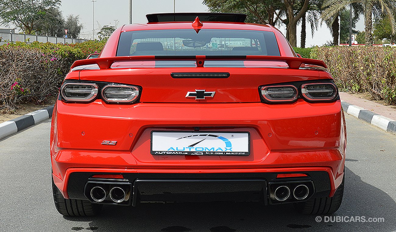 شيفروليه كامارو 2SS, 6.2L, V8, GCC, 455HP, الضمان: 3 سنوات أو 100,000 كم, 0 كم, 2019