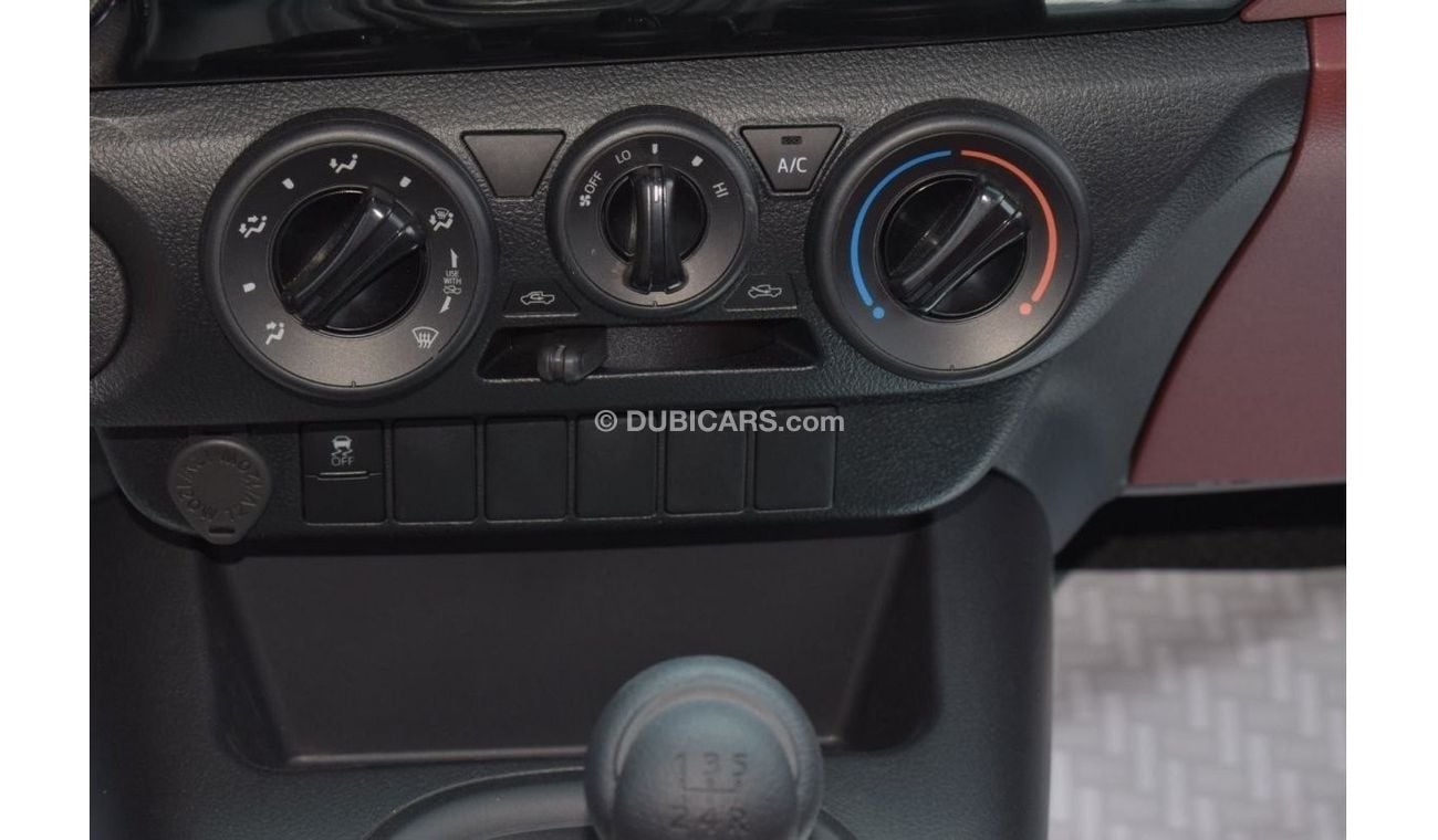 Toyota Hilux 2021 | 2.7L DLX 4X2 BASIC DC MT WITH FABRIC SEATS AND PETROL PICKUP