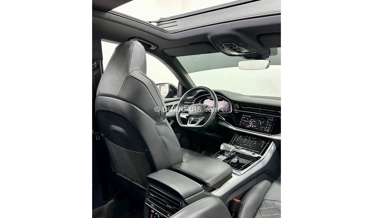 Audi Q8 55 TFSI quattro S-Line 2020 Audi Q8 S-Line, Audi Service History, Audi Service Pack, Low Kms, GCC Sp