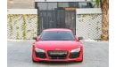 Audi R8 4.2L V8 | 4,289 P.M | 0% Downpayment | Agency Maintained | Immaculate Condition