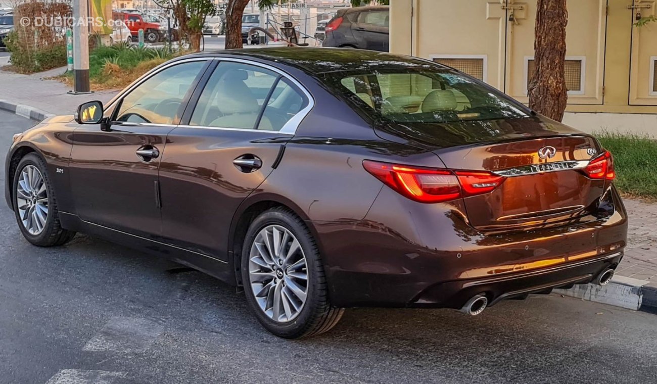 Infiniti Q50 3.0L Turbo V6 2019 0Kms GCC Full Option