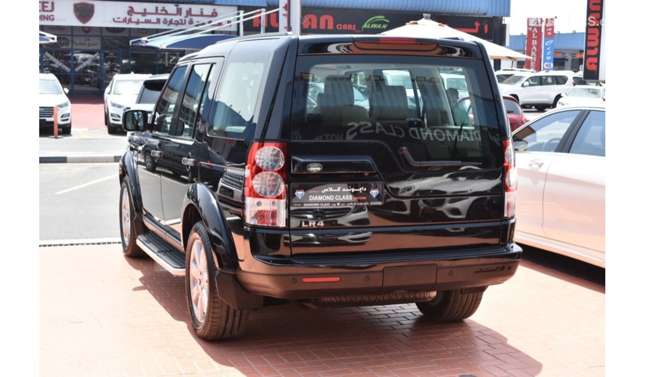 Land Rover LR4 GCC specs