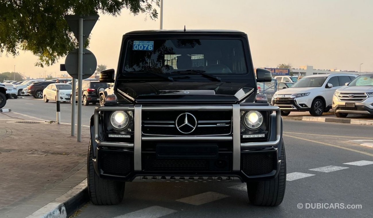 مرسيدس بنز G 63 AMG 5.5L Bitrubo Partial Service History 2016 GCC