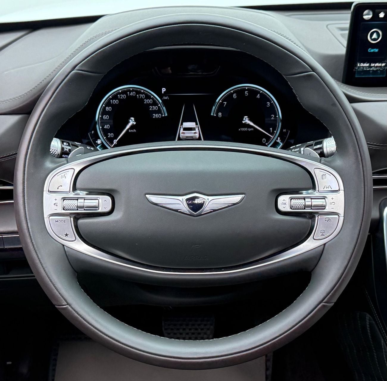 جينيسس GV80 2023 Genesis GV80 Black Edition, 2028 Genesis Warranty + Service Pack, Low Km, GCC