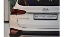 Hyundai Santa Fe EXCELLENT DEAL for our Hyundai SantaFe 2019 Model!! in White Color! GCC Specs