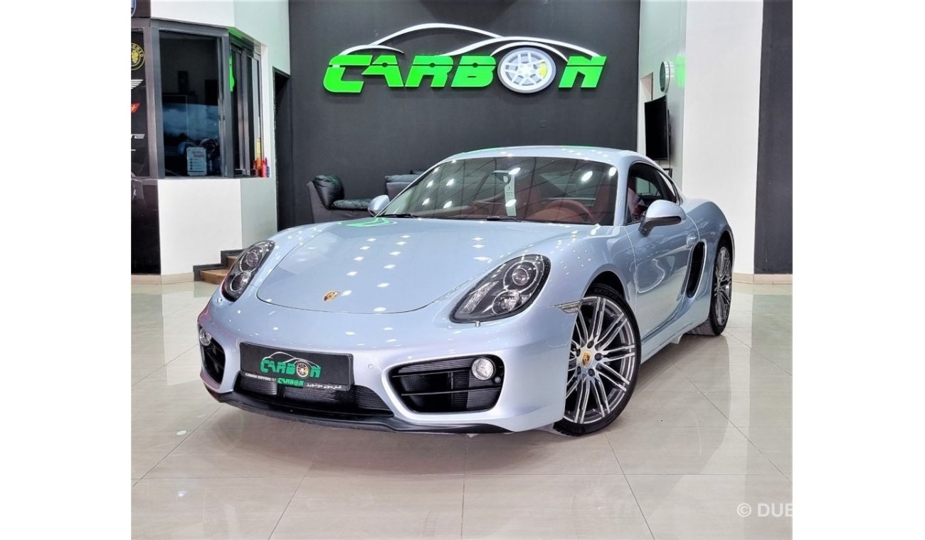 Porsche Cayman Std SPECIAL SUMMER OFFER PORSCHE CAYMAN 2016 GCC IN BEAUTIFUL SHAPE FOR 157K AED