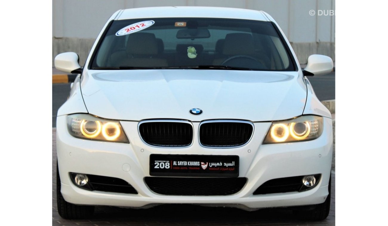 BMW 316i BMW 316i 2012 GCC 1600 in excellent condition without accidents, very clean from inside and outside