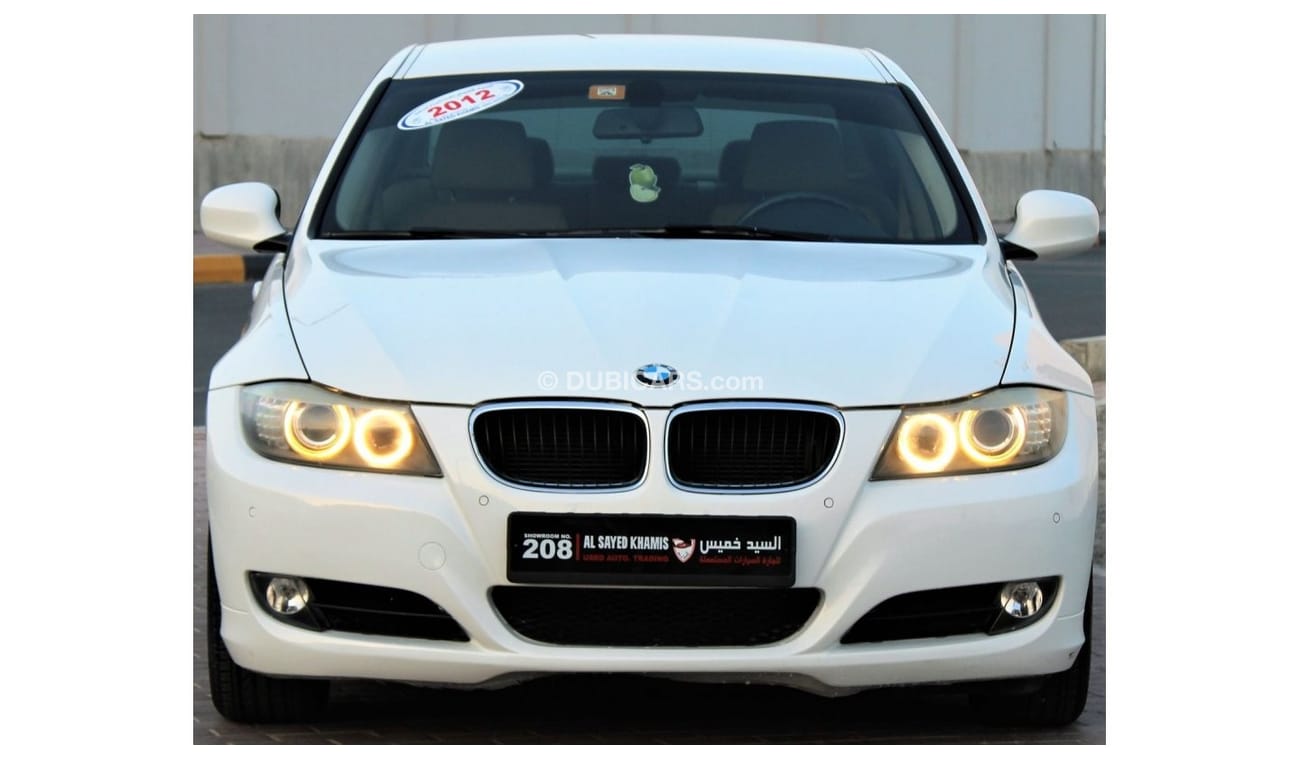 BMW 316i BMW 316i 2012 GCC 1600 in excellent condition without accidents, very clean from inside and outside