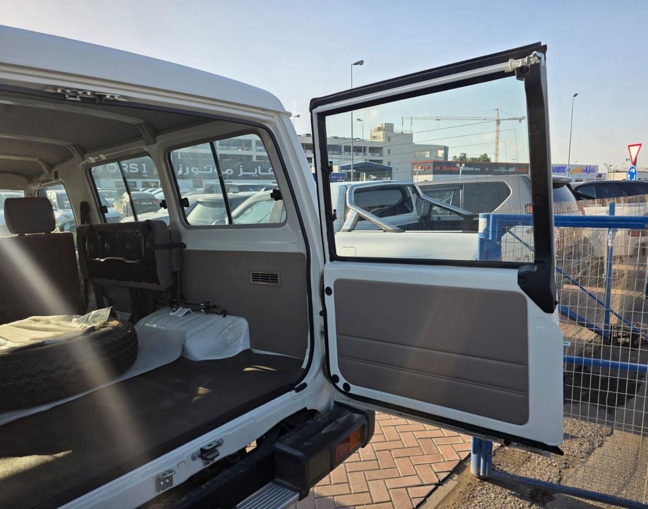 Toyota Land Cruiser DLX Diesel 2.8 liter ,Automatic gear ,Manual  Windows ,Left Hand Drive