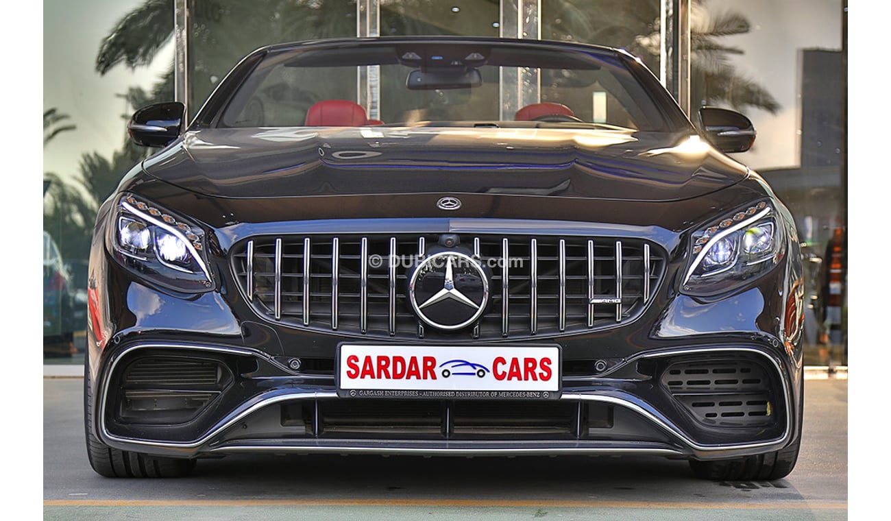 Mercedes-Benz S 63 AMG Convertible 2018