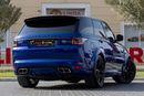 لاند روفر رينج روفر سبورت Range Rover Sport SVR 2019 GCC under Warranty with Flexible Down-Payment.