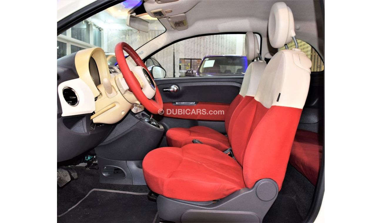 Fiat 500 AMAZING Fiat 500 2010 Model!! White Color! GCC Specs.