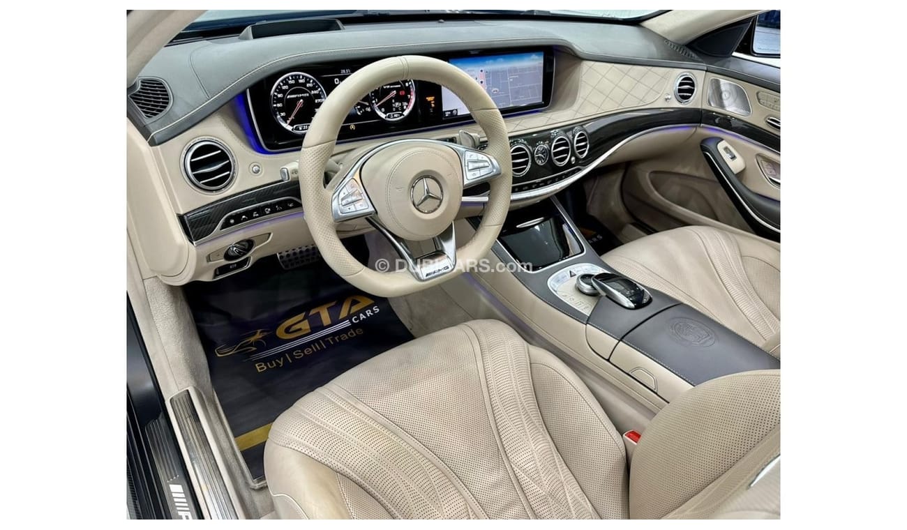 مرسيدس بنز S 63 AMG 2015 Mercedes-Benz Brabus S63 AMG, Service History, 650HP, Low kms, GCC Specs