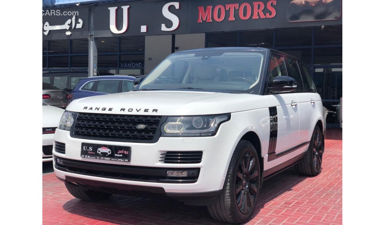 Land Rover Range Rover HSE VOGUE SE 2015 GCC SINGLE OWNER WITH FSH IN MINT CONDITION