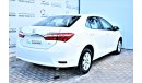 Toyota Corolla 2.0L SE 2016 MODEL WITH DEALER WARRANTY STARTING FROM. 39,900 DHS