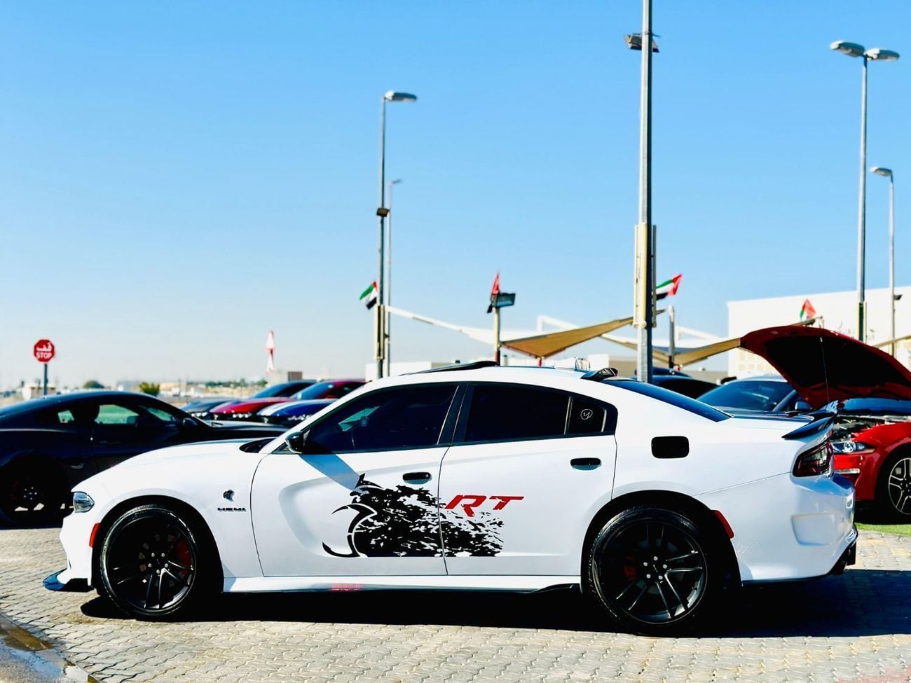 Dodge Charger R/T Plus 6.4L | Monthly 1700/- | 0% DP | Carbon Fiber Interior | # 61339 | Ramadan Offer!
