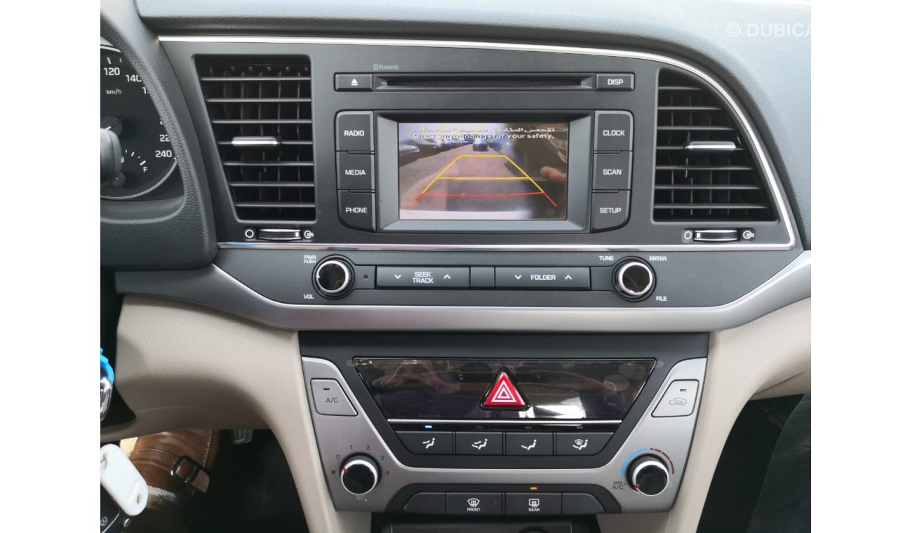 هيونداي إلانترا 1.6L - SUNROOF - DVD - REAR CAMERA - READY TO EXPORT