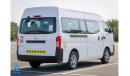 Nissan Urvan Panel Van High Roof 2020 NV350 High Roof 13 Seater - Passenger Van - M/T Petrol - GCC - Ready to Dri