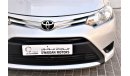 Toyota Yaris AED 860 PM | 1.5L SE GCC WARRANTY