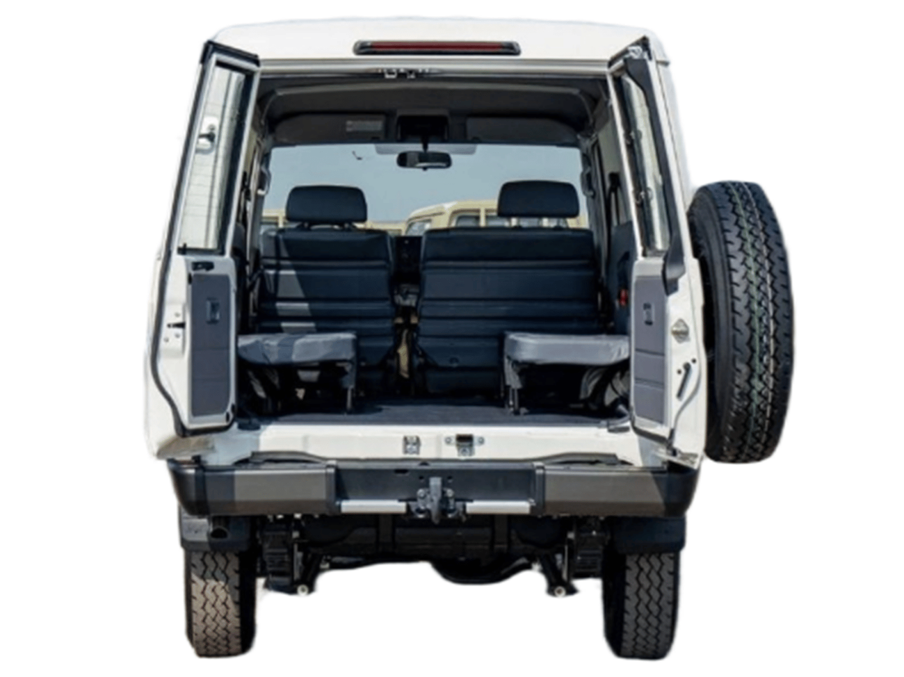 Toyota Land Cruiser 70 ECTGEN001 - 2025 TLC78 3 Door Hardtop - 4.2L Diesel Manual 6 Cylinders - Hub Lock - White