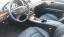 Mercedes-Benz E 280 2009 Gulf Specs Full options panorama DVD