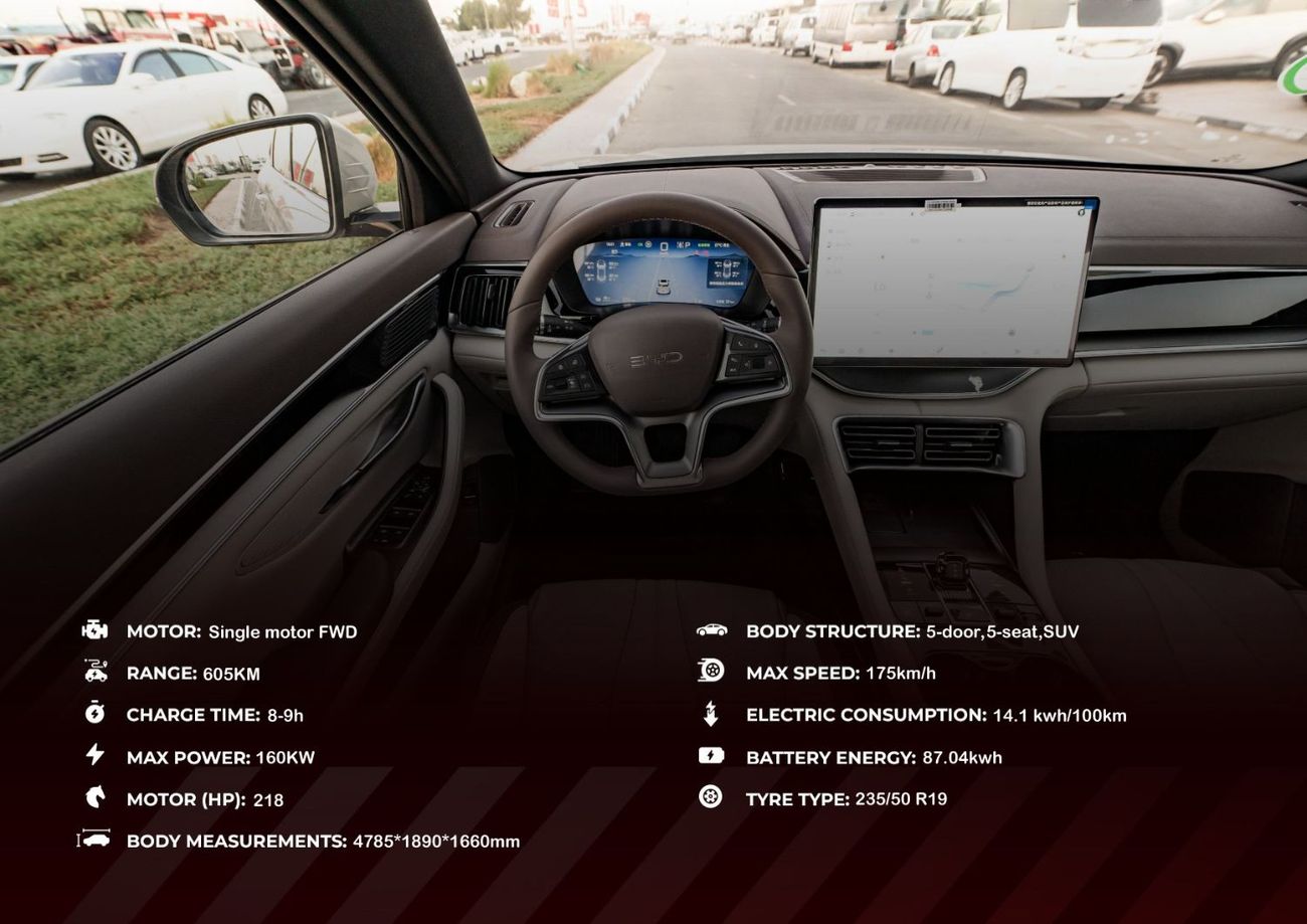 BYD Song Plus EV 605KM RANGE SMART DRIVING LUXURY