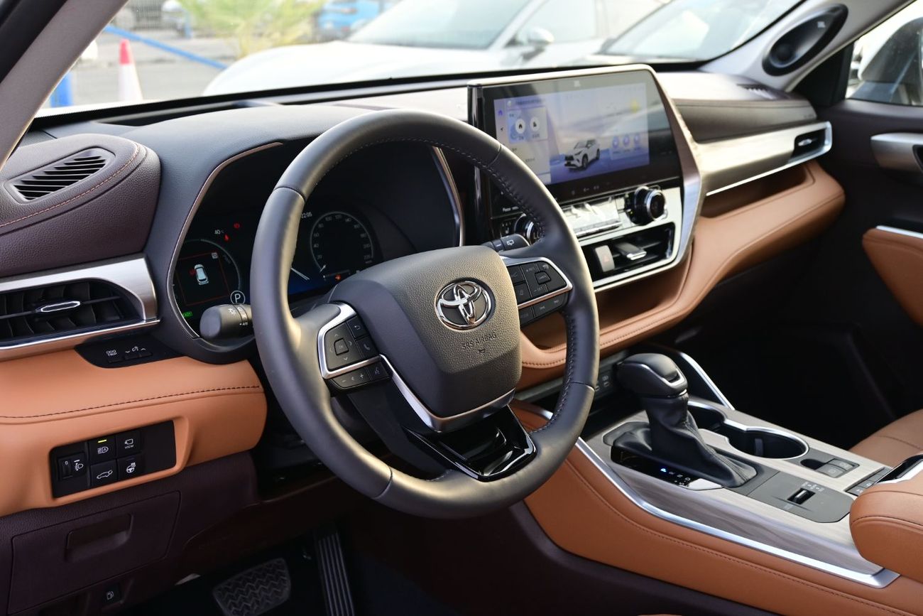Toyota Highlander Toyota Highlander Limited 2.5L Hybrid Model 2025 Color White