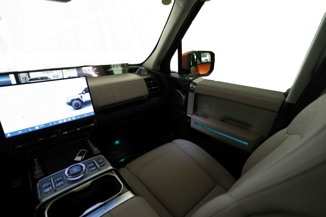 Jetour G700 Flagship-Full Options-Matt Orange