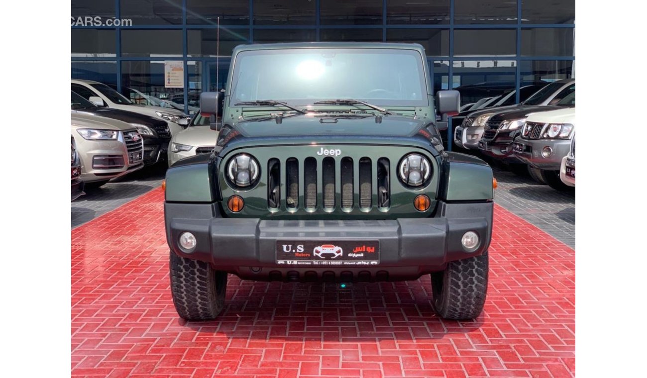 Jeep Wrangler 4 DOOR SAHARA UNLIMITED GCC 2011 SINGLE OWNER AGENCY MAINTAINED IN MINT CONDITION