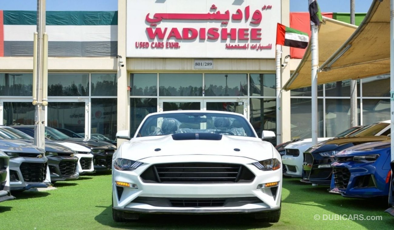 فورد موستانج SOLD!!!!Mustang Eco-Boost V4 2019/ Convertible/ Premium FullOption/ Original AirBags/ Very Good Cond