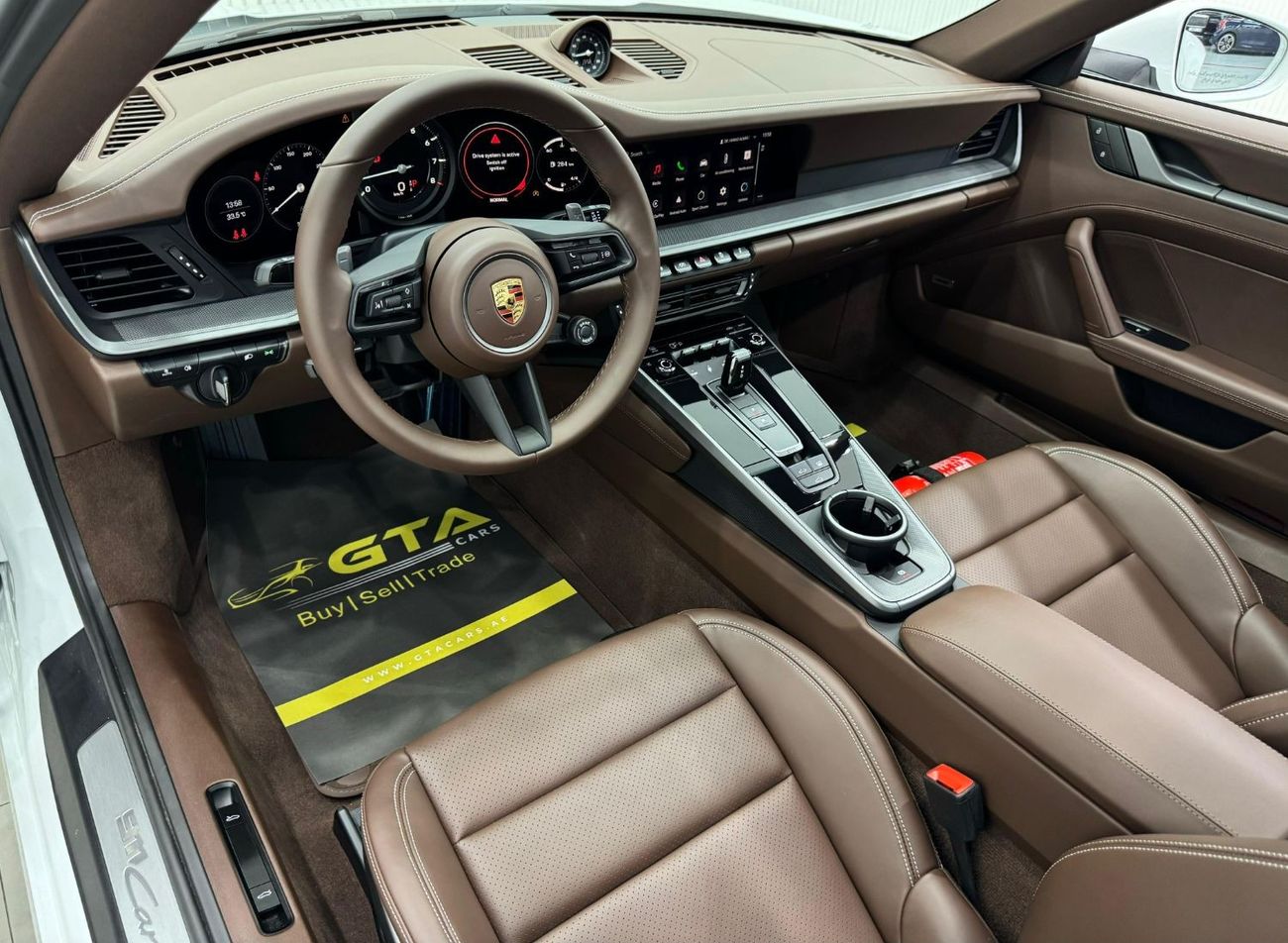 Porsche 911 Carrera 3.0L (444 HP) Convertible 2024 Porsche 911/992 Carrera, 2026 Porsche Warranty, Full Porsche