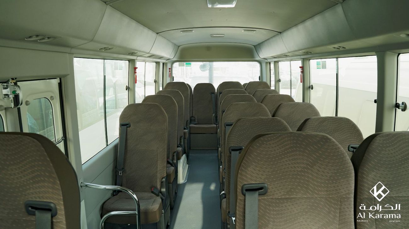 Toyota Coaster DLX - 4.2L Manual - 23 Seater Bus - Power Door - AC/Heater - Audio/AM/FM