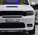 دودج دورانجو EXCELLENT DEAL for our Dodge Durango RT V8 ( 2018 Model ) in White Color GCC Specs