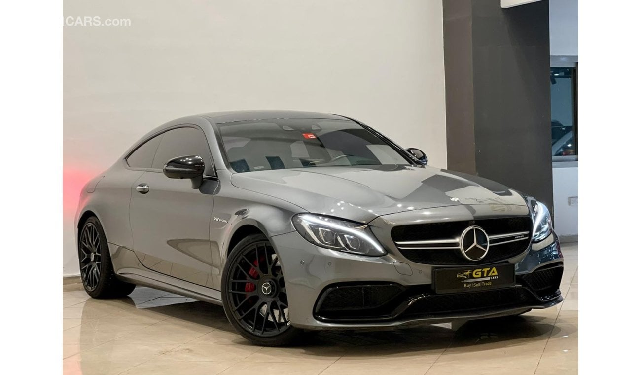 Mercedes-Benz C 63 Coupe 2017 Mercedes AMG C63-S Coupe, Mercedes Warranty-Full Service History, GCC