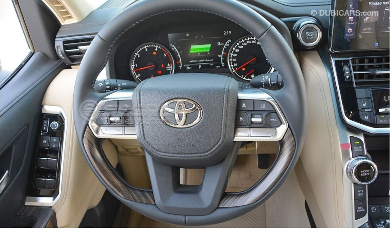 Toyota Land Cruiser LC300 3.3L Turbo Diesel, VX 4WD AT RADAR & REAR DVD