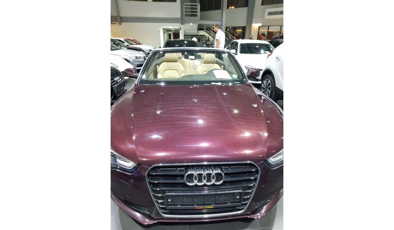 Audi A5 convertible soft top