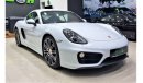 Porsche 718 Cayman Std PORSCHE CAYMAN 2015 GCC IN PERFECT CONDITION FOR 139K AED